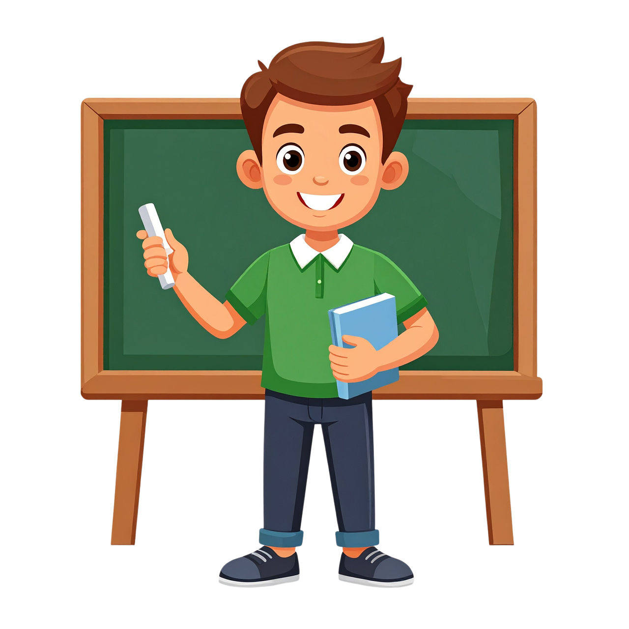 schoolboy, cartoon student, back to school, chalkboard teaching, student teacher, classroom scene, boy illustration, education vector, kids learning, teacher's day, school child, blackboard drawing, study concept, boy cartoon, teaching vector, classroom art, school education, learning graphic, student character, academic design, children's education, student art, knowledge symbol